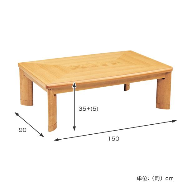 特価ちゃぶ台サクラ80角日本製 - テーブル