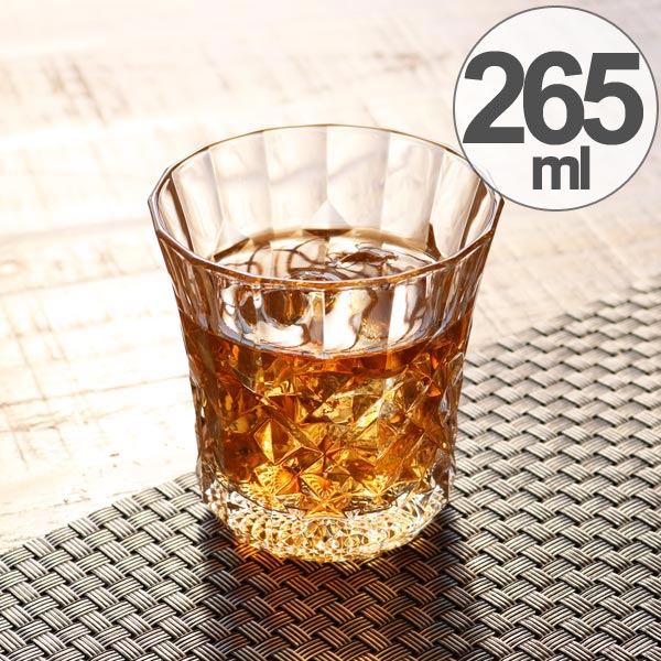 ガラス コップ ウイスキーグラス フリーグラス 265ml （ グラス ガラス食器 食器 ウイスキー ガラスコップ カップ 業務用 食洗機対応