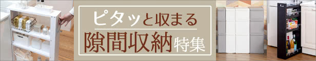 隙間収納特集