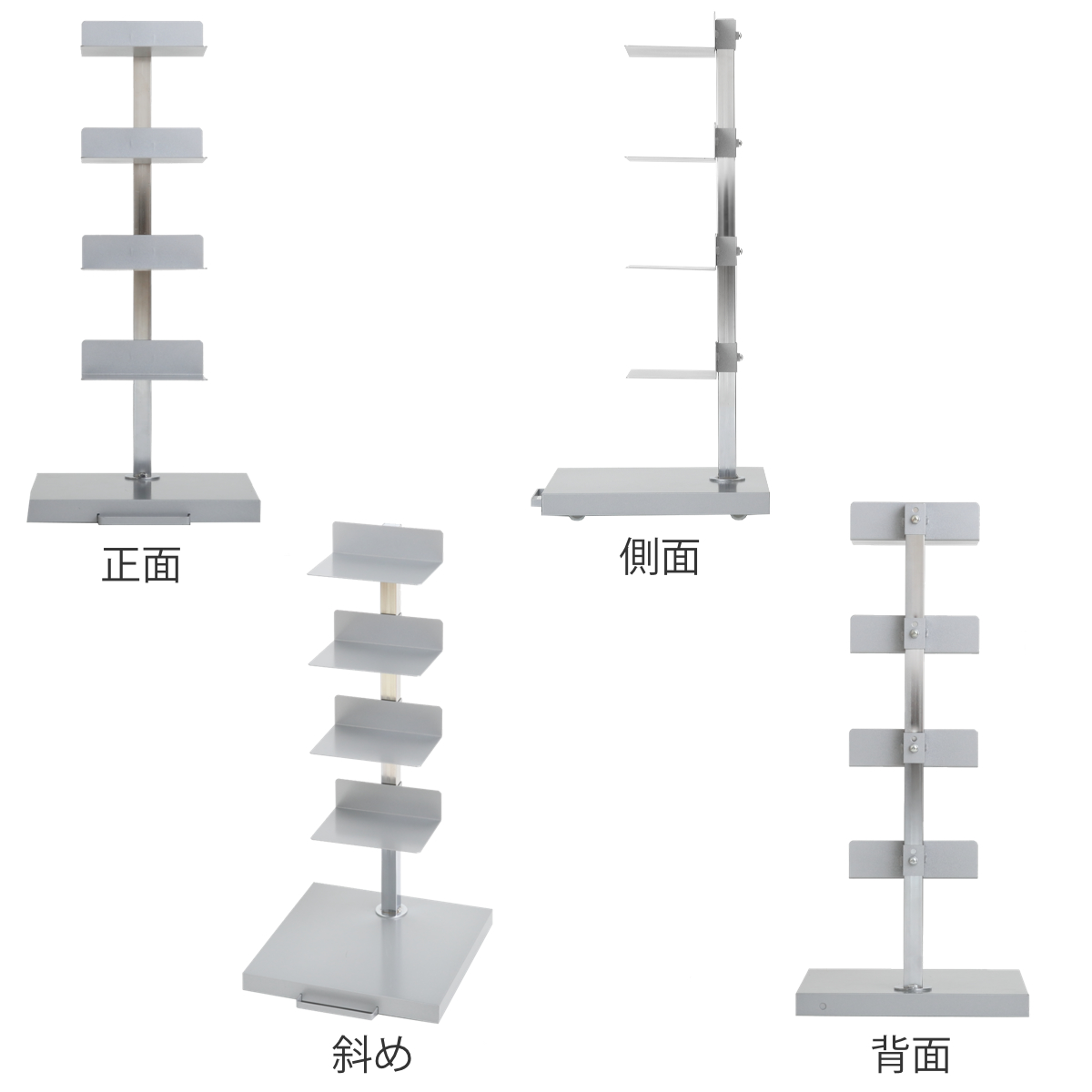 ブックタワー ロータイプ 5段 高さ67.5cm 日本製 Tsum Dock