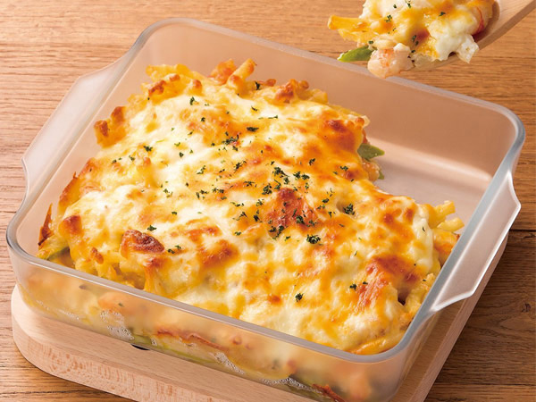 グラタン皿 スクエアロースターM CERA BAKE セラベイク 4個