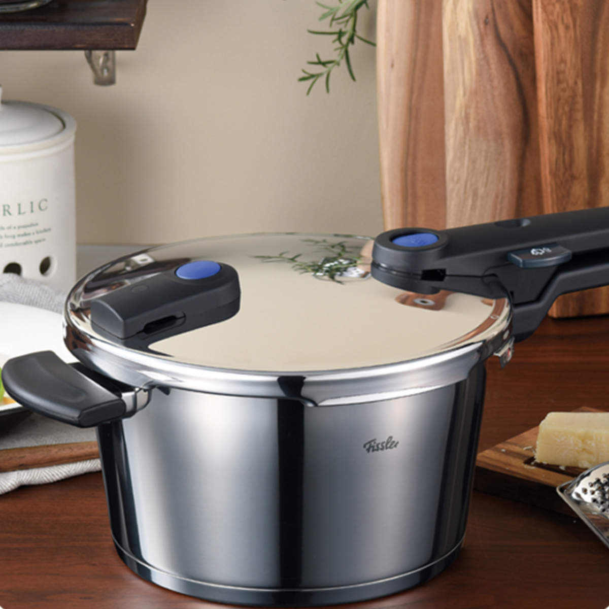 フィスラー 圧力鍋 IH対応 4.5L ビタクイックプラス （ Fissler ガス火