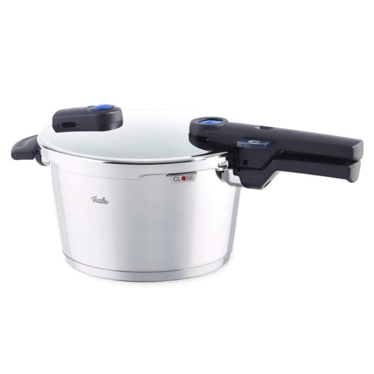 フィスラー 圧力鍋 IH対応 4.5L ビタクイックプラス （ Fissler ガス火対応 オール熱源対応 レシピ本付き 片手鍋 片手圧力鍋 なべ  4.5リットル 三層構造 ステンレス製 ミラー仕上げ 静音 スプリング式 時短調理 簡単調理 ）