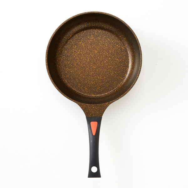 フライパン 26cm IH対応 ゴールドマーブル ( ガス火対応 浅型フライパン 炒め鍋 26センチ いため鍋 アルミフライパン フッ素樹脂 調理器具 オール熱源対応 )