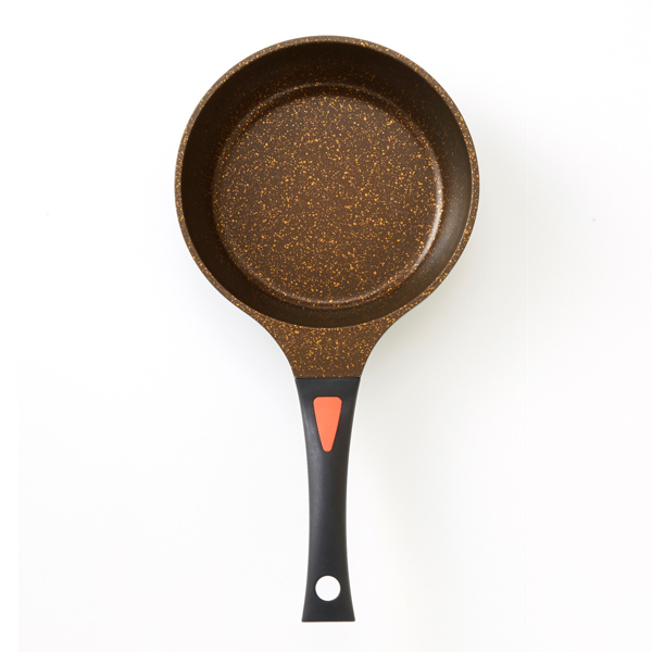 フライパン 20cm IH対応 ゴールドマーブル ( ガス火対応 浅型フライパン 炒め鍋 20センチ いため鍋 アルミフライパン フッ素樹脂 調理器具 オール熱源対応 )