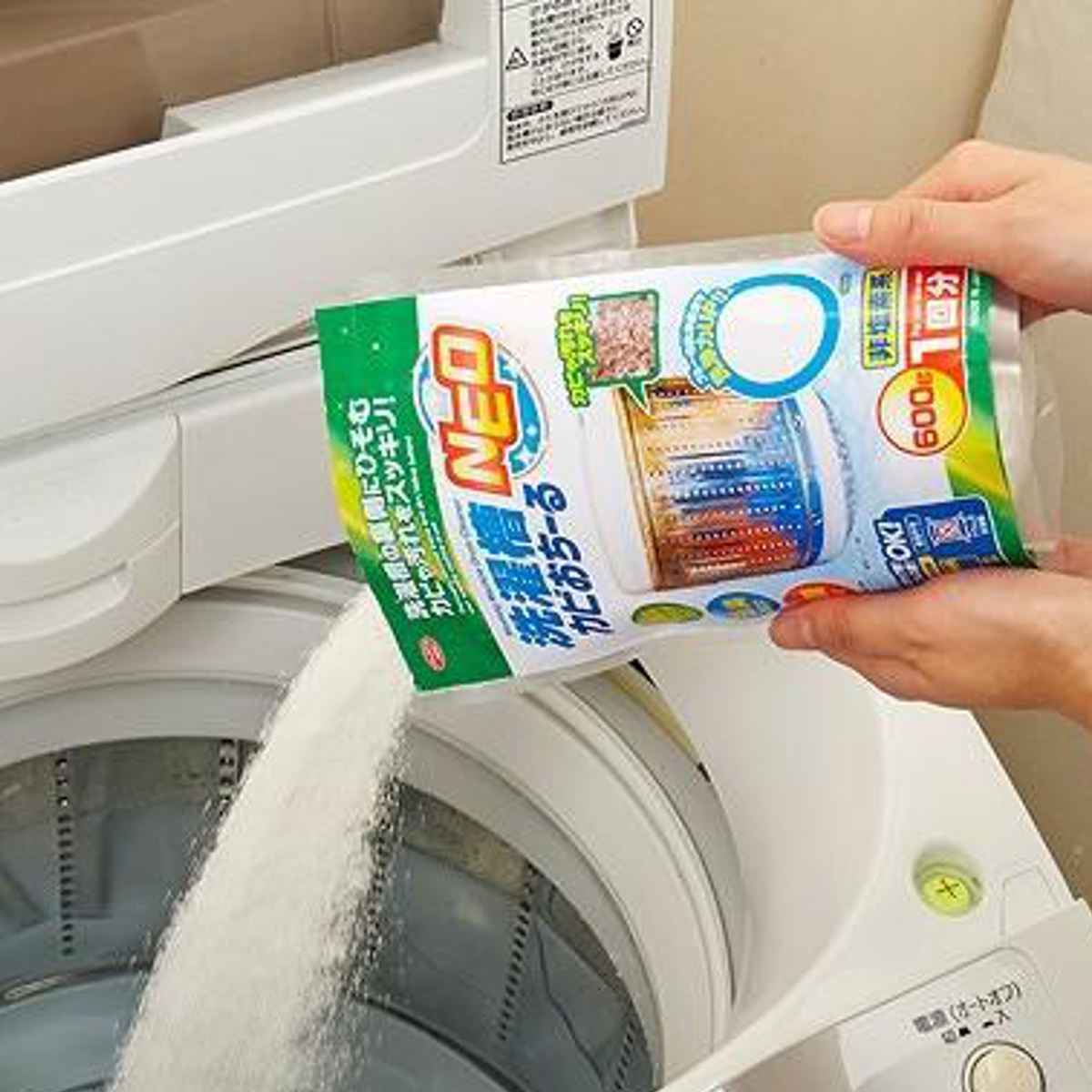 洗剤 洗濯槽クリーナー 洗濯槽カビおちーるNEO 600g （ 洗たく槽