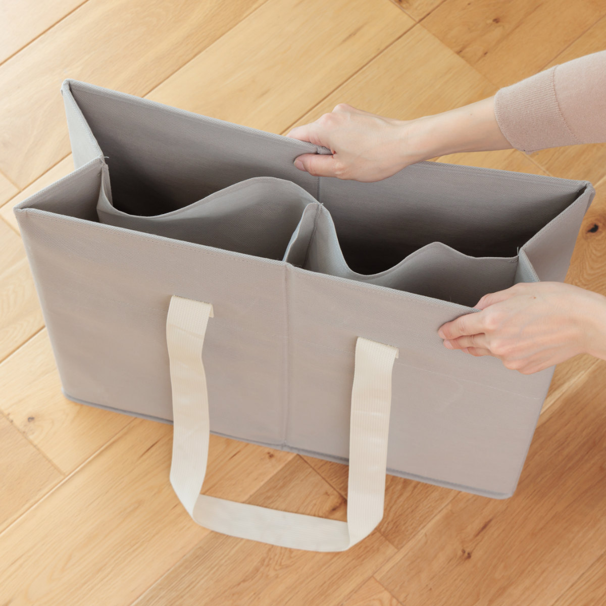 収納ボックス Snimu ハンガー収納 洗濯用品 洗濯用具収納 ( ハンガー入れ スリム 洗濯用具 持ち運び 洗濯ハンガー 収納 ピンチ ハンガー 洗濯ばさみ 隙間収納 フタ付き 洗濯 ランドリー 角ハンガー )