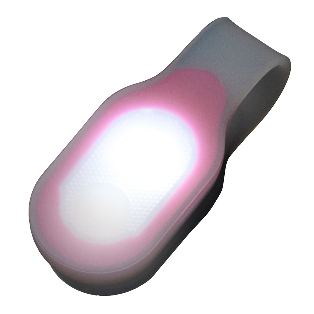 ライト LED 手ぶらライト （ 懐中電灯 照明 ランプ 電池 小型 マグネット式 挟む 服 衣類 バッグ リュック 生活 防水 IPX1 アウトドア 防災 グッズ 夜間 散歩 ランニング ）