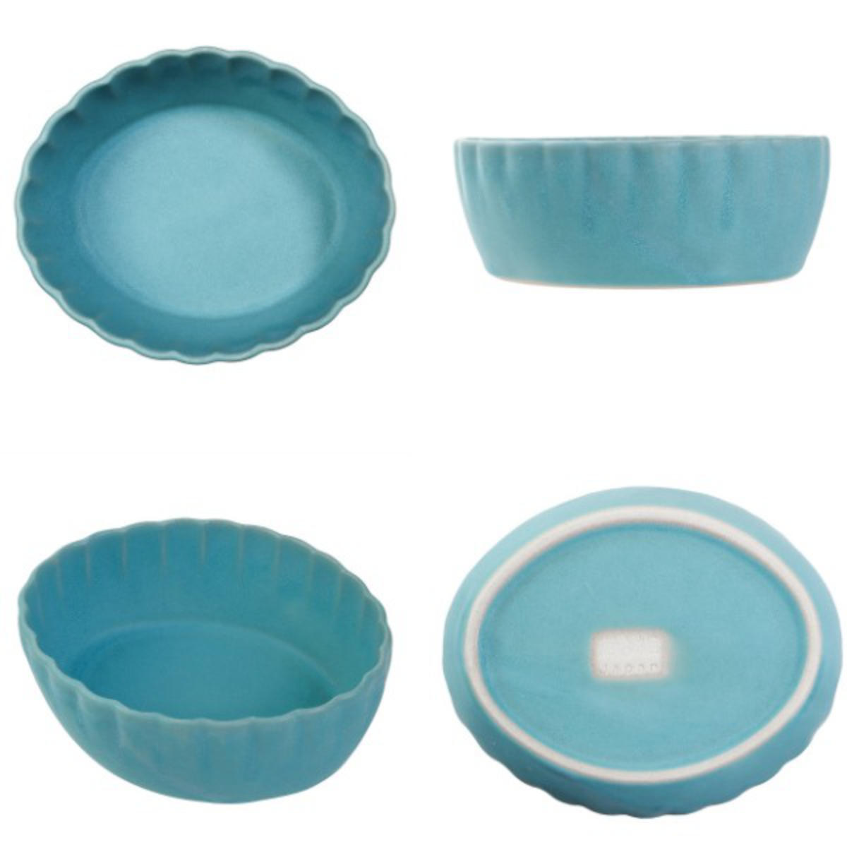 ボウル 14cm 輪花皿 花皿 花シリーズ 洋食器 陶器 日本製 ( 食洗機対応 電子レンジ対応 中鉢 サラダボウル 丸 輪花 花型 深皿 煮物鉢 デザートボウル 取り皿 副菜 おしゃれ かわいい 花びら 和モダン ) 【こむぎ】 こむぎ