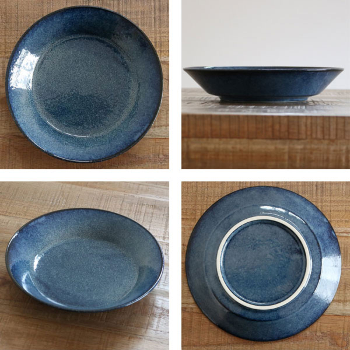 プレート ナチュラルカラー ペアセット 4点セット ( スプーン付き 美濃焼 電子レンジ対応 食洗機対応 日本製 磁器 深型 皿 お皿 食器 2人用 カレー皿 パスタ皿 おしゃれ ナチュラル 北欧風 和モダン )