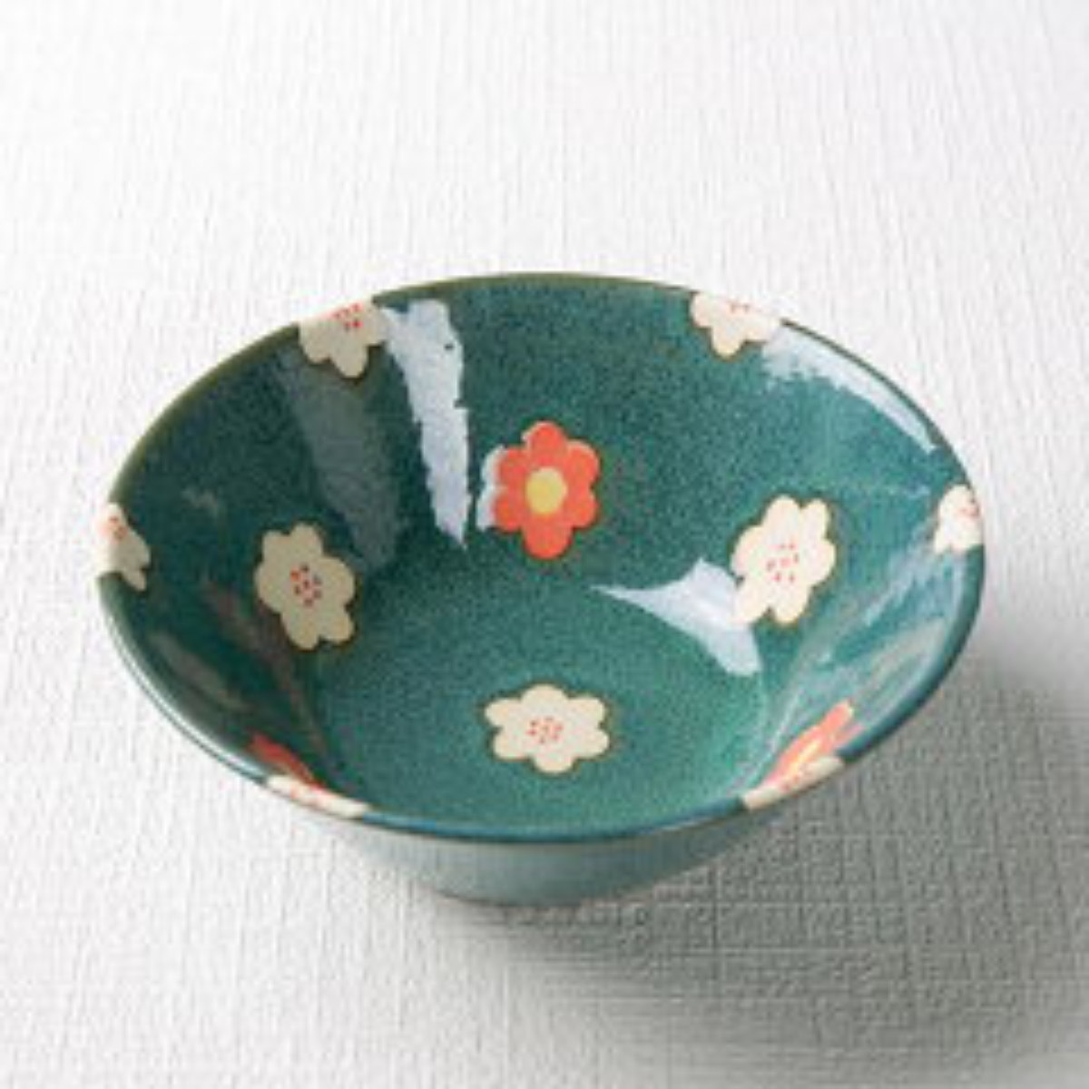 ボウル ノルディックフラワー 3個入 ( 食洗機対応 電子レンジ対応 美濃焼 磁器 日本製 鉢 器 うつわ 食器 北欧 花柄 洋食器 モダン おしゃれ )