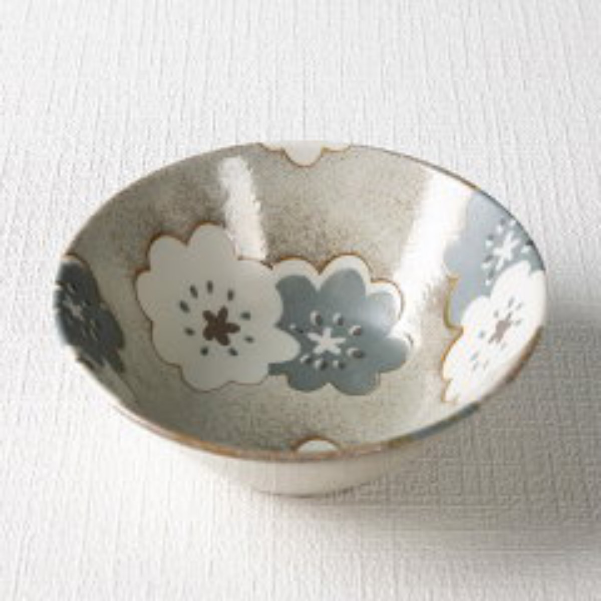 ボウル ノルディックフラワー 3個入 ( 食洗機対応 電子レンジ対応 美濃焼 磁器 日本製 鉢 器 うつわ 食器 北欧 花柄 洋食器 モダン おしゃれ )