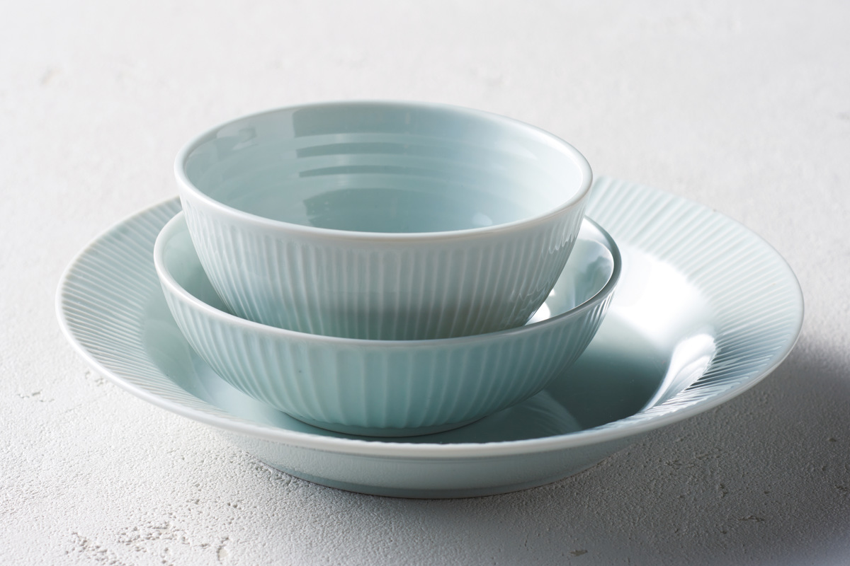 Sogi 茶碗 ( お茶碗 茶わん ごはん 食器 11.4cm 食洗機対応 電子レンジ対応 磁器 美濃焼 日本製 和風 和食器 シンプル モダン ) 【織部】 織部