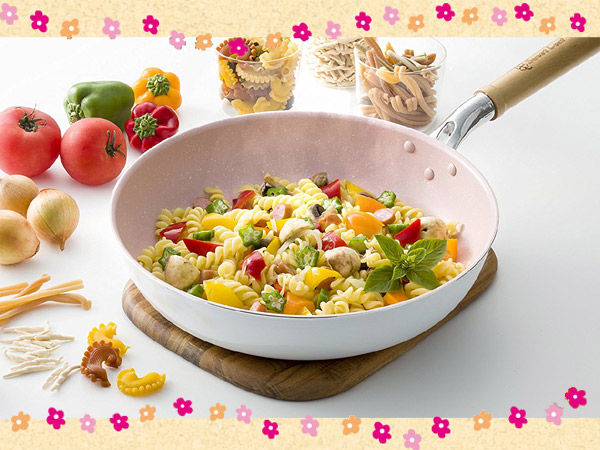 フライパン 26cm IH対応 スイートリーフ 軽?いフライパン 軽量浅型 ( 26センチ 浅型フライパン 浅型パン フッ素加工 ガス火対応 ふっ素加工 フッ素コーティング アルミ製 こびりつかない 焦げ付かない 軽量 )