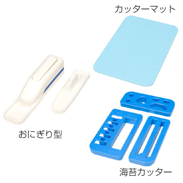 おにぎり抜き型 電車おにぎりセット キャラ弁 スティックおにりぎ ( ご飯押し型 お弁当グッズ スティックおにぎり ご飯抜き型 デコ弁 海苔カッター 型抜き 子供 乗り物 列車 新幹線 )