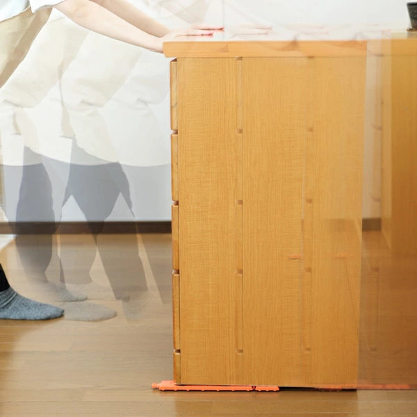 楽ちんパワフルキャリー 長尺台車セット 持ち上げ棒 家具移動キャリー ( 家具 家電 移動 テコの原理 引越し 大掃除 模様替え 持ち上げ 台車 ローラー パワフルキャリー リフォーム 掃除 運搬 てこの原理 )