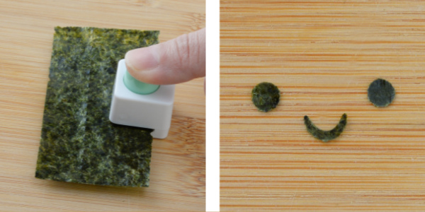 おにぎり型 お弁当グッズ 海苔パンチ 手まりこむすびmini×2 ( おむすび型 オニギリ型 まんまるおにぎり 押し型 デコ弁 手まり寿司 海苔型 ひと口サイズ ひとくちサイズ 丸い 型 ミニ )