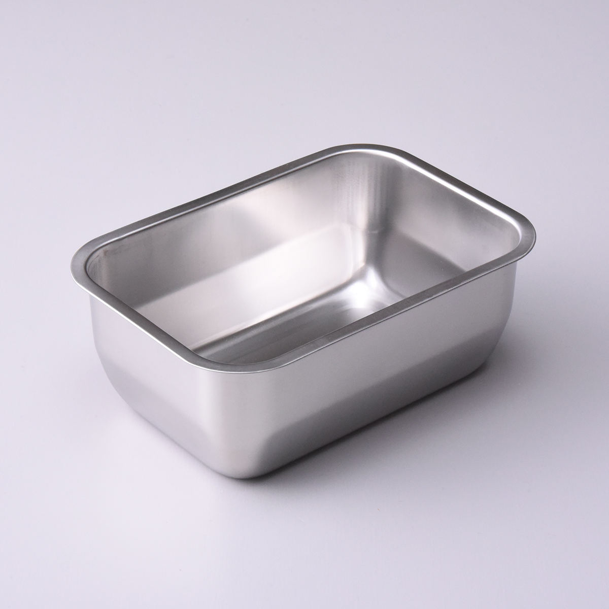 お料理はかどる蓋付き角バット 1/4サイズ 角型 ステンレス 日本製 ( キッチン バット 浅型 蓋付き セット 料理 調理 ケース 18-8ステンレス 角バット ステンレスバット コンパクト 浅型バット 蓋 使いやすい 丈夫 )