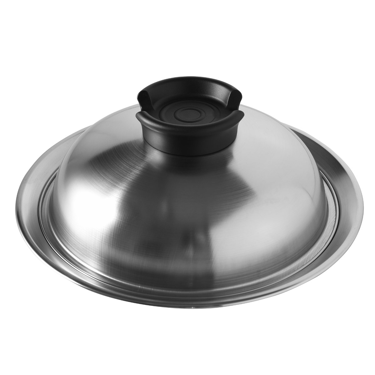 のせるだけで簡単蒸し器 20~22cm ステンレス製 日本製 スチーマー ( 蒸し器 せいろ 蒸し皿 蒸し板 蒸しプレート 丸型 円形 フタ付き 20センチ 22センチ 蒸し料理 蒸し野菜 茶碗蒸し 下ごしらえ用品 調理器具 )