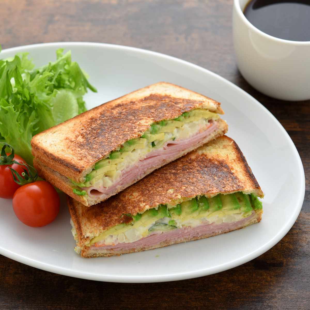 食パン用カットガイド うすーく切ってサンドイッチしましょ ( 食パンカッター 食パン スライス 薄切り パン切り 5枚切り 6枚切り サンドイッチ用 食洗機対応 厚み調節 サンドイッチ ホットサンド 簡単 便利グッズ )