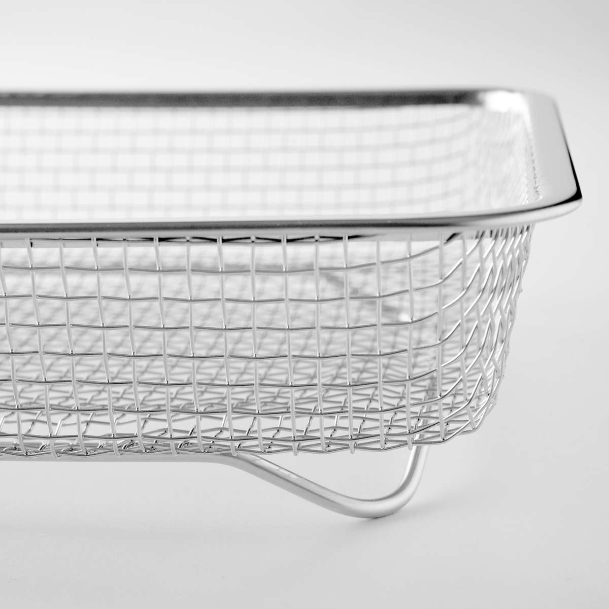 水切りかご 逸品物創 シンクを広く使える 水切りカゴ ( 水切りラック 日本製 ステンレス 水切り シンク上 食洗機対応 水切りバスケット ざる ザル コンパクト 野菜 食器 )