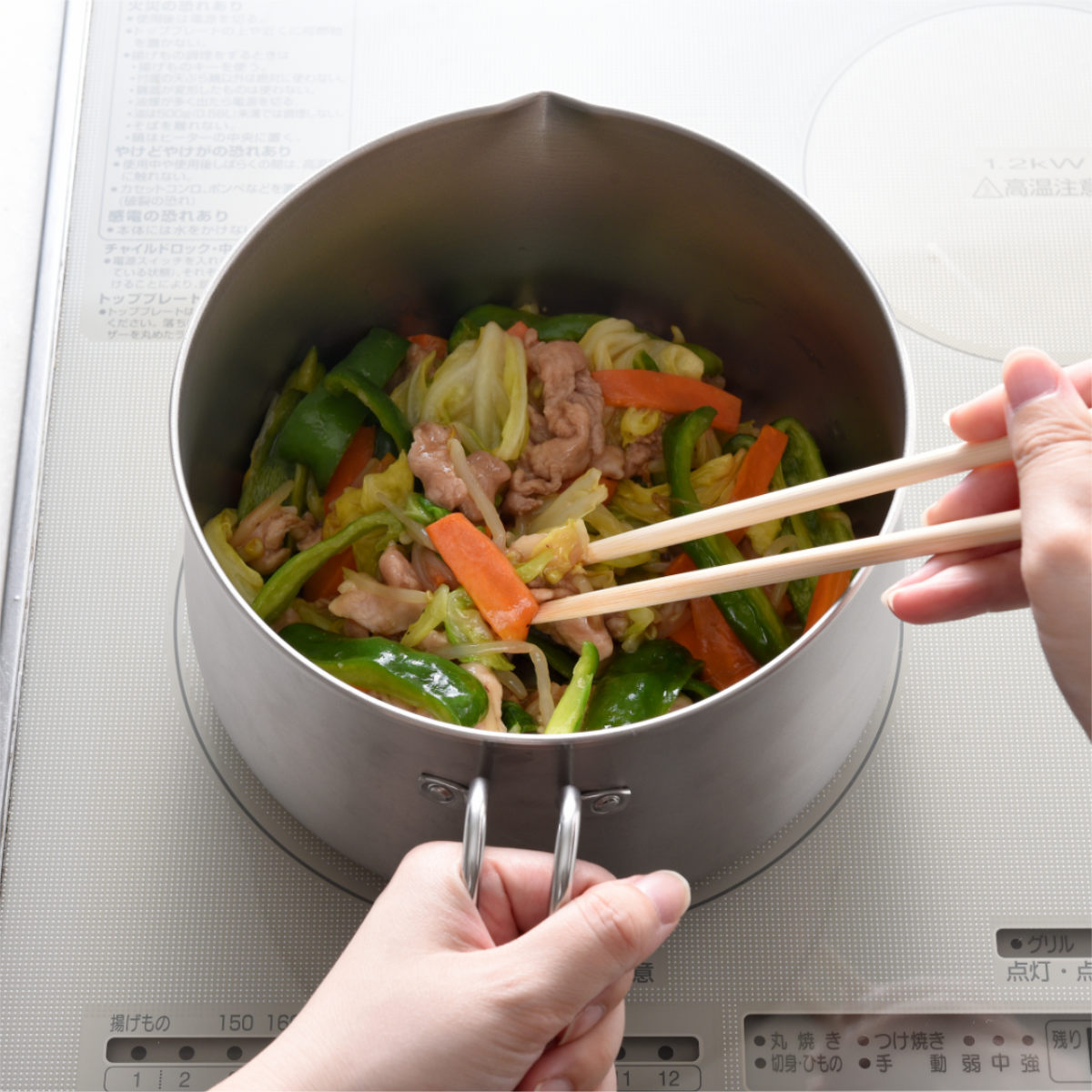 マルチポット 18cm IH対応 ステンレス製 逸品物創 ( ガス火対応 片手鍋 天ぷら鍋 片口鍋 ガラス蓋 ソースパン オール熱源対応 燕三条 2.9L 18センチ ステンレス鍋 片手なべ ケトル 揚げ鍋 万能 マルチ )