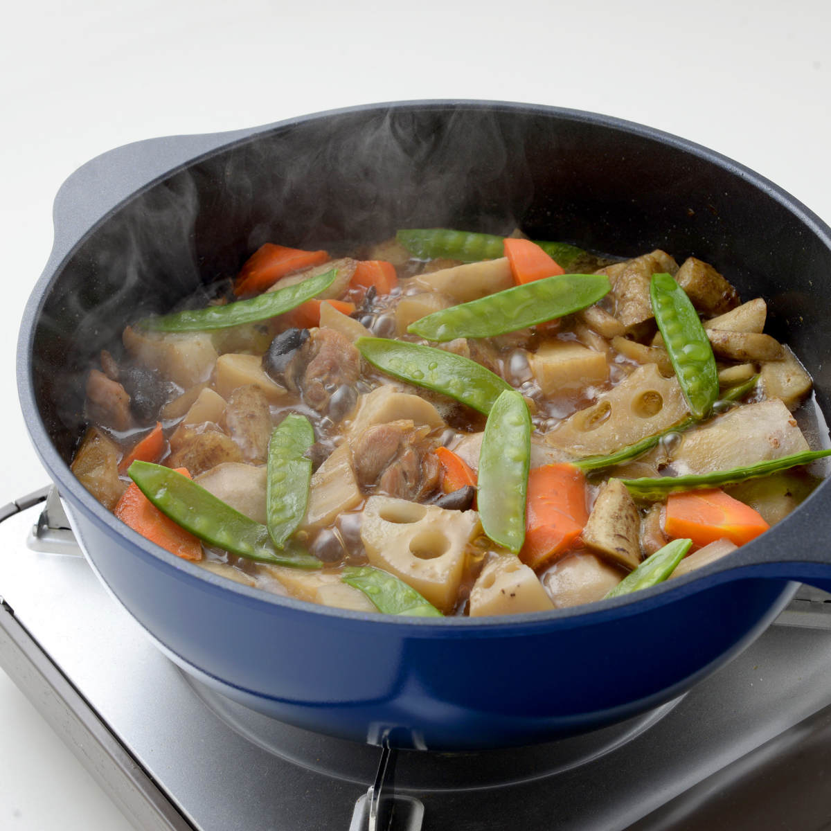 フライパン 24cm 深型 ガス火専用 ベルフィーナライト プレミアム 軽量 ( ガス火対応 炒め鍋 深型フライパン コーティング 軽い ふっ素加工 アルミフライパン 24センチ 片手鍋 いため鍋 アルミ製 エンボス加工 こびりつきにくい )