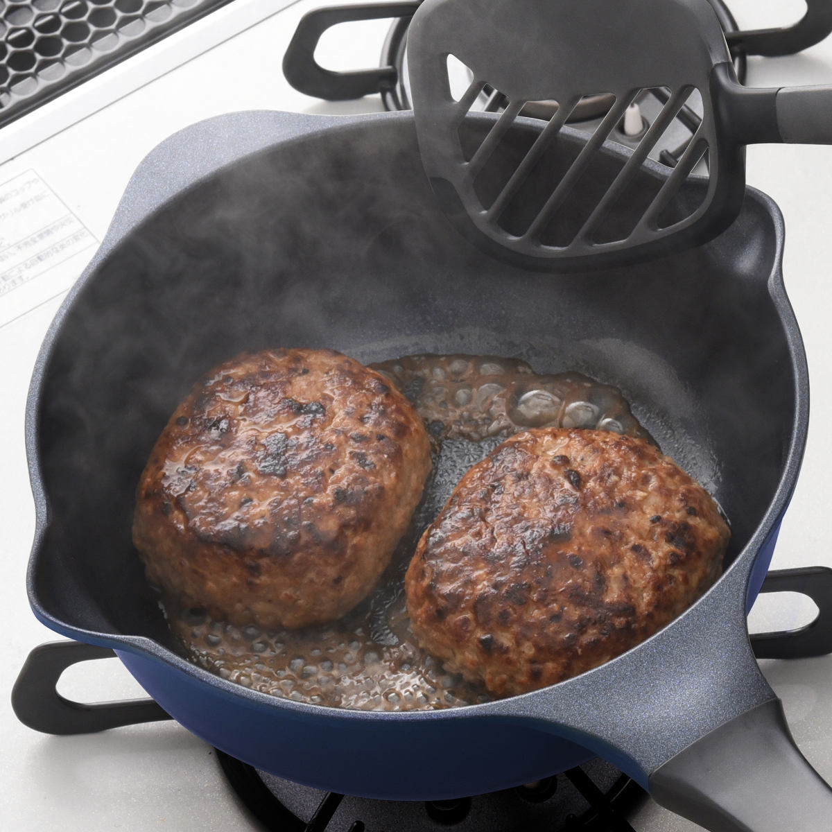 フライパン 20cm ガス火専用 ベルフィーナライト プレミアム マルチパン 軽量 ( ガス火対応 炒め鍋 深型フライパン コーティング 軽い ふっ素加工 アルミフライパン 20センチ いため鍋 アルミ製 エンボス加工 こびりつきにくい )