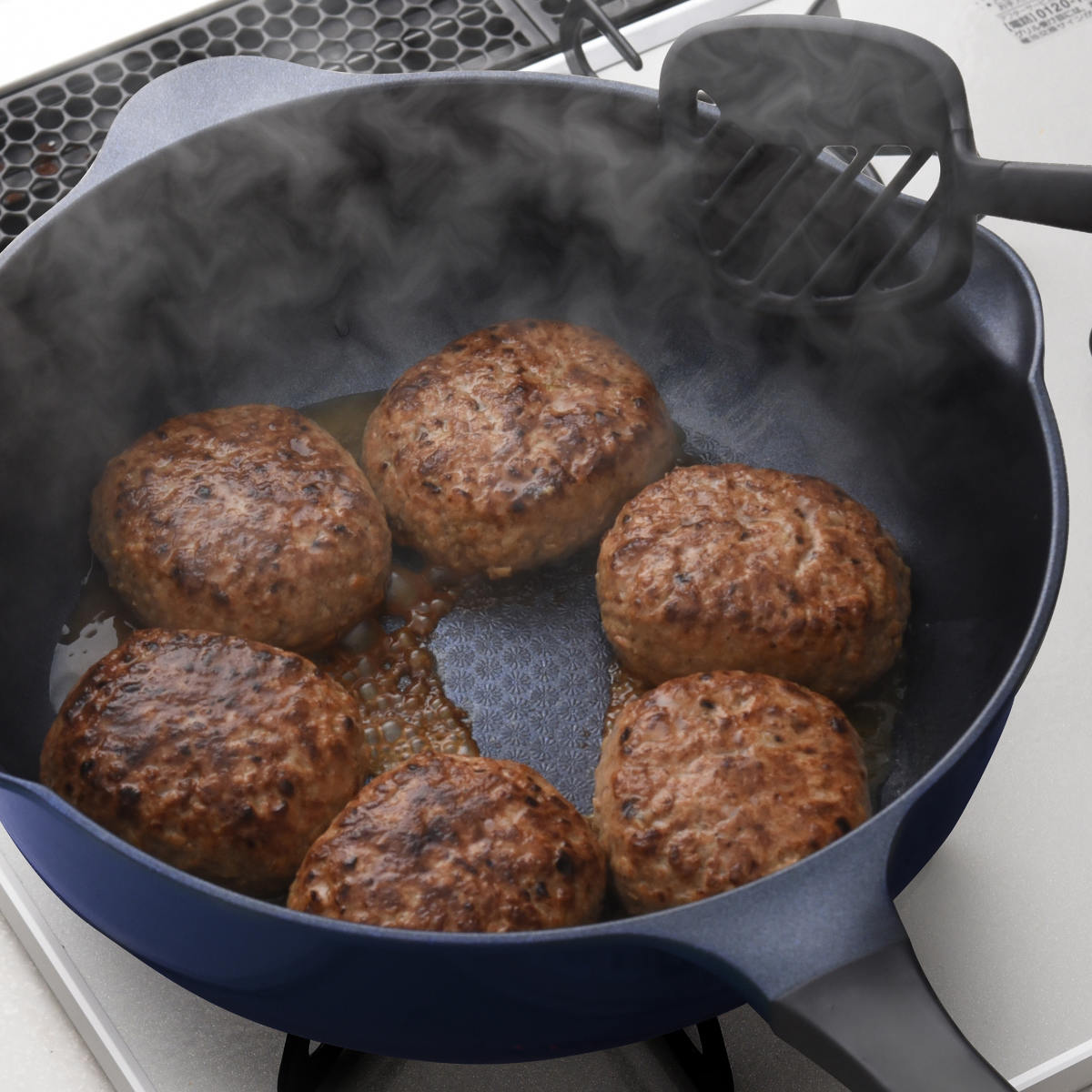 フライパン 28cm ガス火専用 ベルフィーナライト プレミアム マルチパン 軽量 ( ガス火対応 炒め鍋 深型フライパン コーティング 軽い ふっ素加工 アルミフライパン 28センチ いため鍋 アルミ製 エンボス加工 こびりつきにくい )