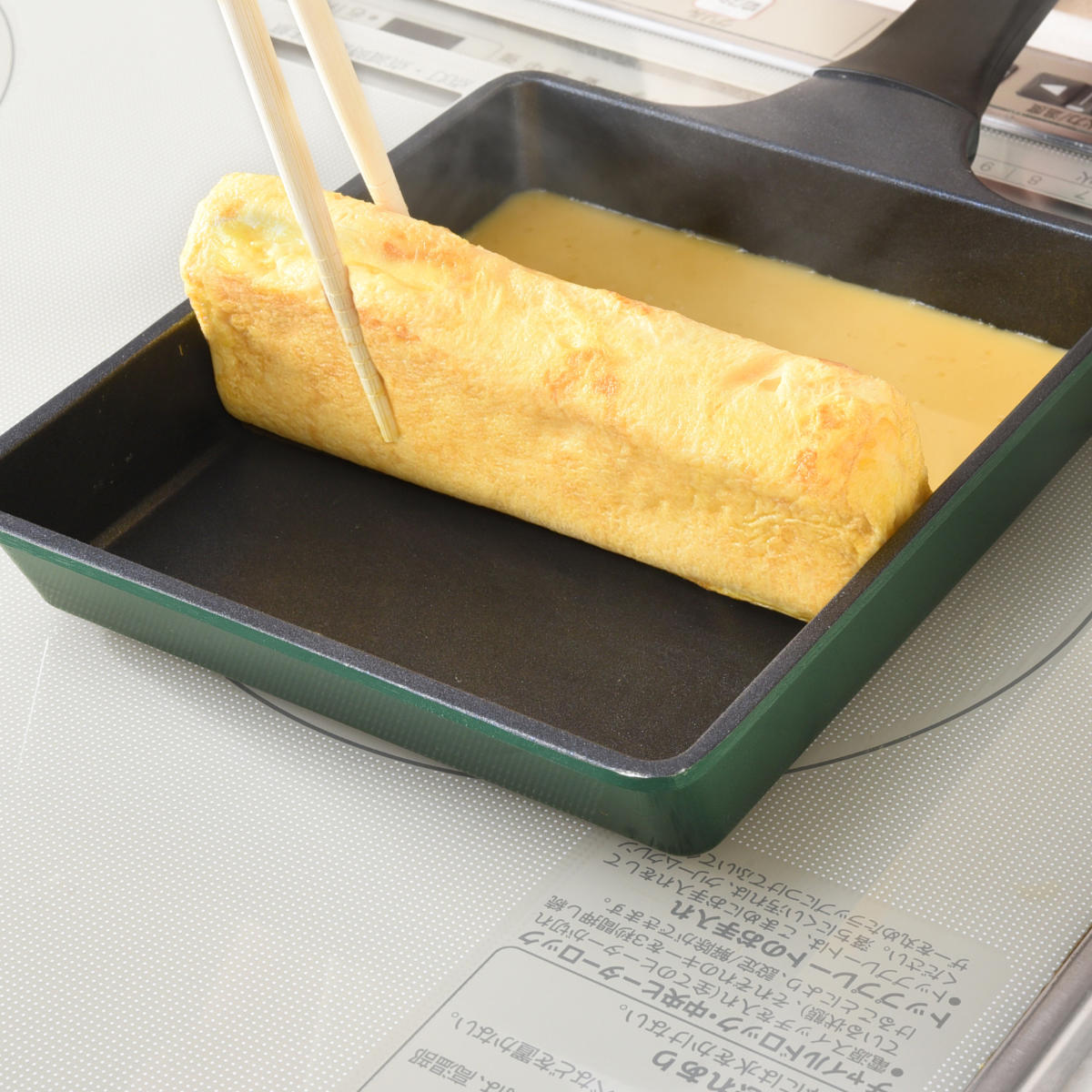 卵焼き器 15×18cm IH対応 スーパーベルフィーナ プレミアム 玉子焼きパン ( ガス火対応 たまご焼き器 玉子焼きフライパン エッグパン ふっ素加工 卵焼き 玉子焼き フライパン 朝食 弁当 時短調理 軽量 アルミ製 こびりつかない )