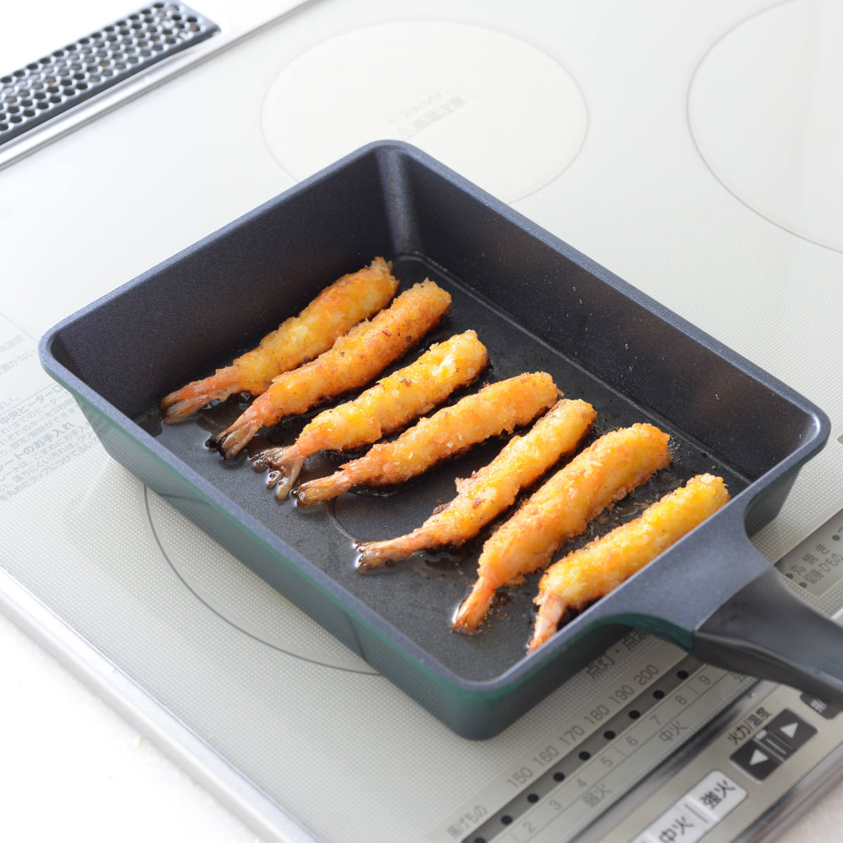 フライパン 角型 17×21cm スーパーベルフィーナプレミアム 角型マルチパン ガラス蓋付き ( 卵焼き器 IH対応 ガス火対応 玉子焼きフライパン 軽い エッグパン 玉子焼き器 玉子焼き 蓋付き 朝食 弁当 アルミ製 軽量 )