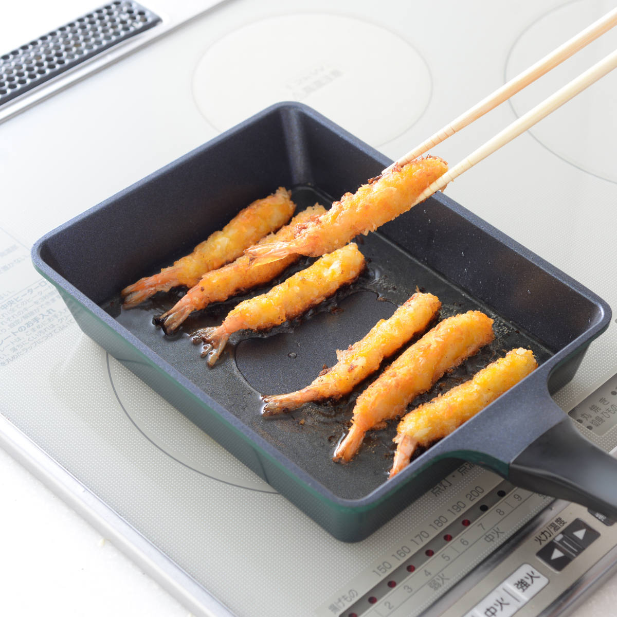 フライパン 角型 17×21cm スーパーベルフィーナプレミアム 角型マルチパン ガラス蓋付き ( 卵焼き器 IH対応 ガス火対応 玉子焼きフライパン 軽い エッグパン 玉子焼き器 玉子焼き 蓋付き 朝食 弁当 アルミ製 軽量 )