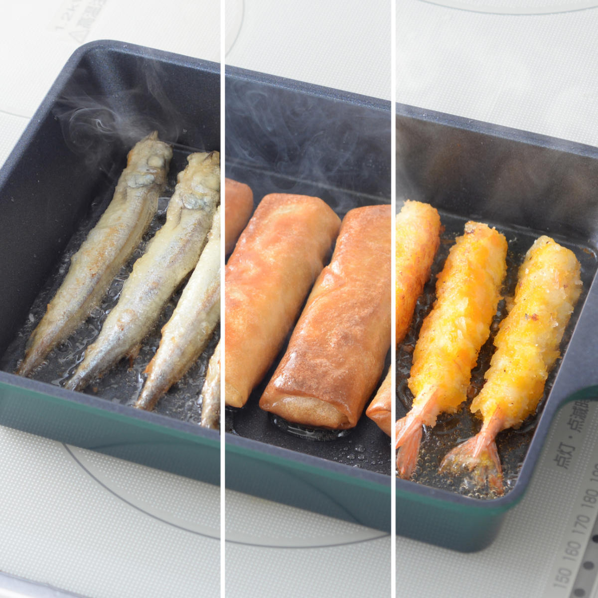 フライパン 角型 17×21cm スーパーベルフィーナプレミアム 角型マルチパン ガラス蓋付き ( 卵焼き器 IH対応 ガス火対応 玉子焼きフライパン 軽い エッグパン 玉子焼き器 玉子焼き 蓋付き 朝食 弁当 アルミ製 軽量 )