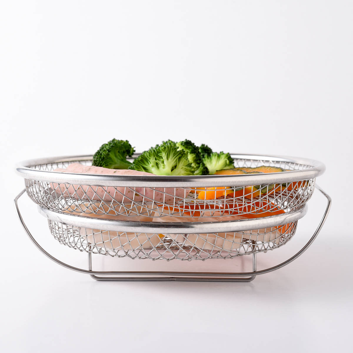 蒸し網用スタンド 19cm用 22cm用 逸品物創 ステンレス製 日本製 ( 蒸し器 スタンド 食洗機対応 調理器具 蒸し料理 スチーマー ざる用 ザル用 燕三条 調理用品 )