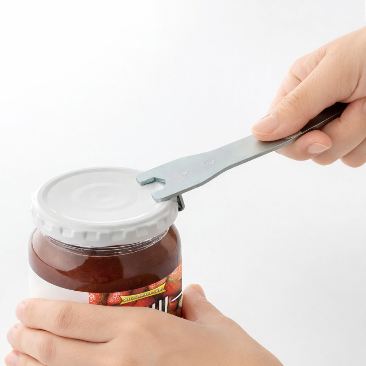 オープナー 逸品物創 これでらくーにあく瓶蓋オープナー 日本製 ( 瓶オープナー 瓶開け 瓶蓋開け ビン開け ビン蓋開け ふた開け びん開け 開栓 便利グッズ 便利小物 キッチンツール マルチ 万能 )