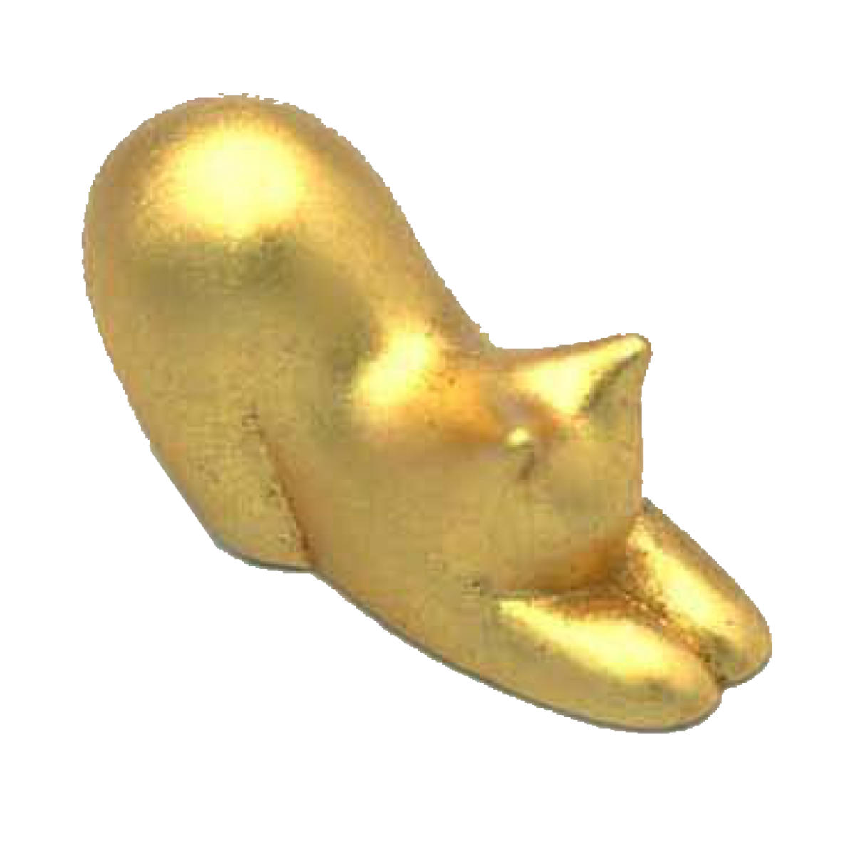 箸置き 金箔 ネコ ( 陶器 お箸 箸 置き お箸置き 箸おき ねこ 猫 かわいい おしゃれ 日本製 ) 【ふせ】 ふせ