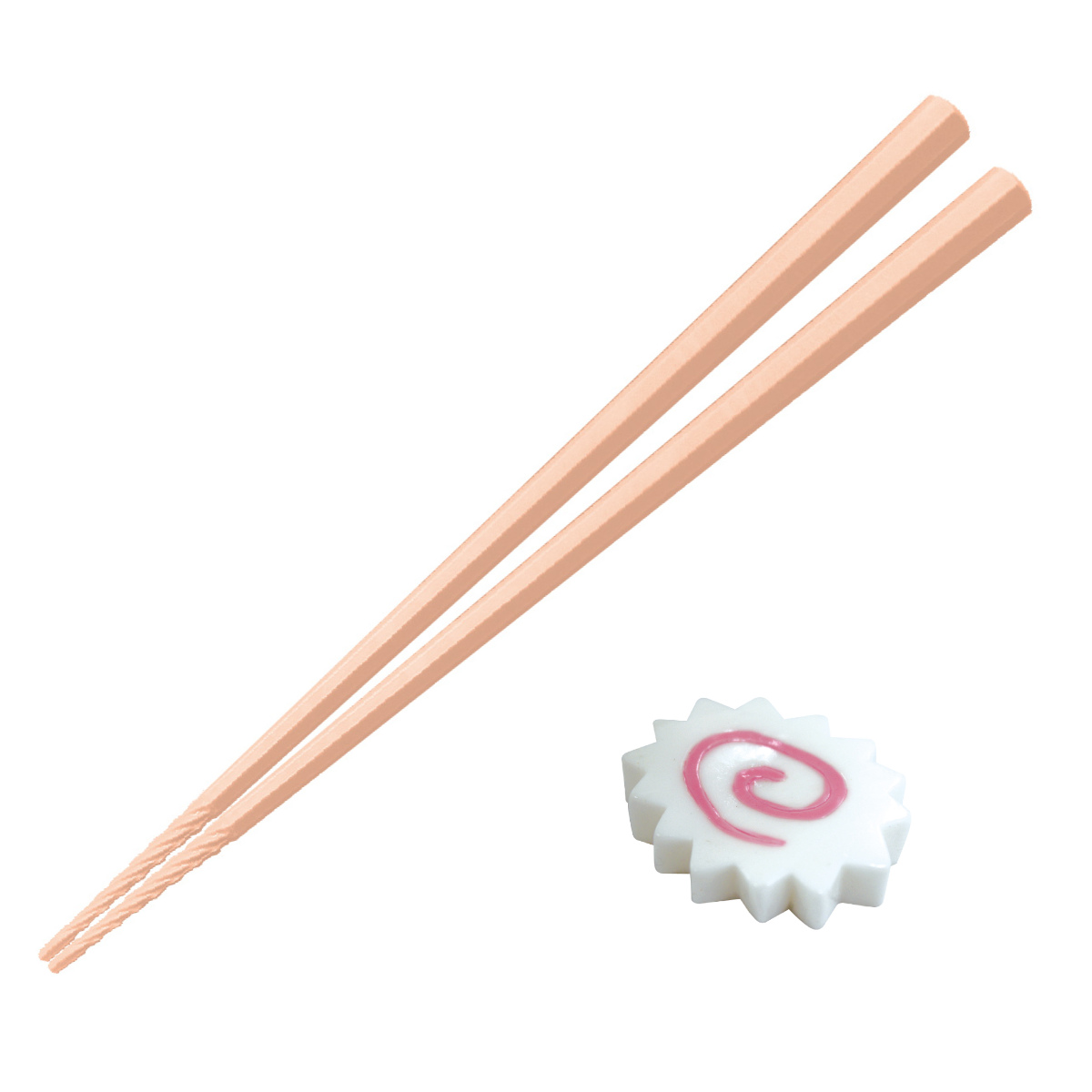 箸 すべらせん箸 上 箸置きセット ( お箸 箸置き 箸おき 21cm 滑りにくい すべりにくい 日本製 おしゃれ かわいい おもしろ ユニーク ) 【メンマ】 メンマ