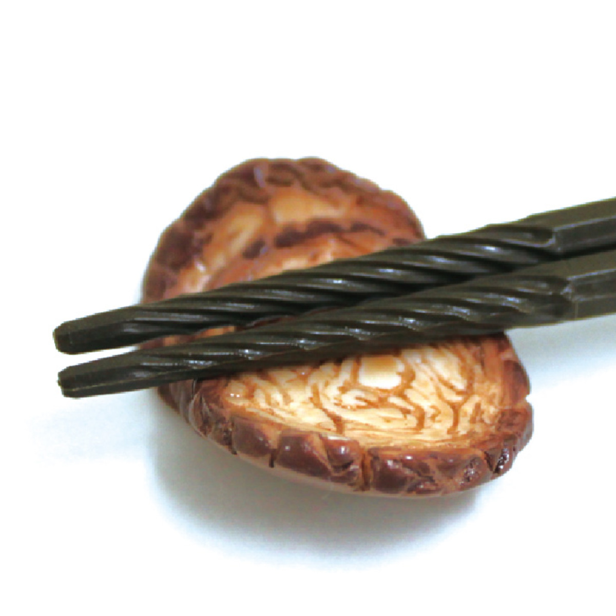 箸 すべらせん箸 上 箸置きセット ( お箸 箸置き 箸おき 21cm 滑りにくい すべりにくい 日本製 おしゃれ かわいい おもしろ ユニーク ) 【メンマ】 メンマ