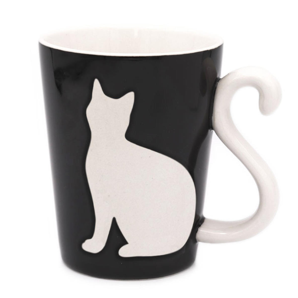 マグカップ 300ml ツインマグ リペル ペア ( 電子レンジ対応 食洗機対応 磁器 マグ コップ マグコップ 猫 ネコ ねこ ペアマグ ペアセット ペアコップ かわいい )