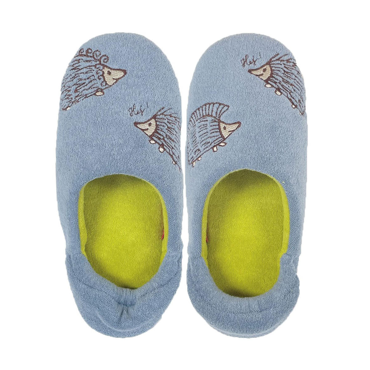 スリッパ リサ・ラーソン はりねずみルームシューズ 約23.0cm ( 洗える 室内 レディース リサラーソン ハリネズミ 雑貨 パイル 綿 かかとあり ルームスリッパ インテリア雑貨 自宅 室内用 静音 北欧 オールシーズン ) 【ピンク】 ピンク