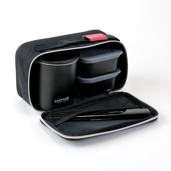 保温弁当箱 ランチジャー ステンレス製 男性用 ランタス タテ・ヨコ 専用バッグ付 820ml ( お弁当箱 保温 大容量 男性 ポーチ付 メンズ ランチボックス 箸付き 縦型 横型 )