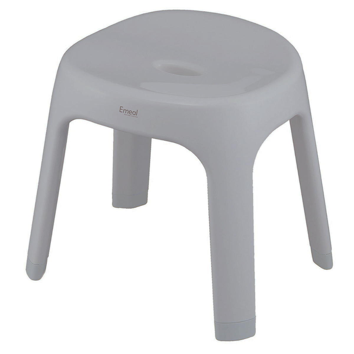 風呂椅子 座面高さ30cm Emeal エミール 日本製 ( 風呂 椅子 風呂いす お風呂 腰かけ イス 座面高30 入浴 抗菌 Ag抗菌加工 滑り止め バスチェア バスグッズ ブルー グレー ホワイト おしゃれ ) 【ホワイト】 ホワイト