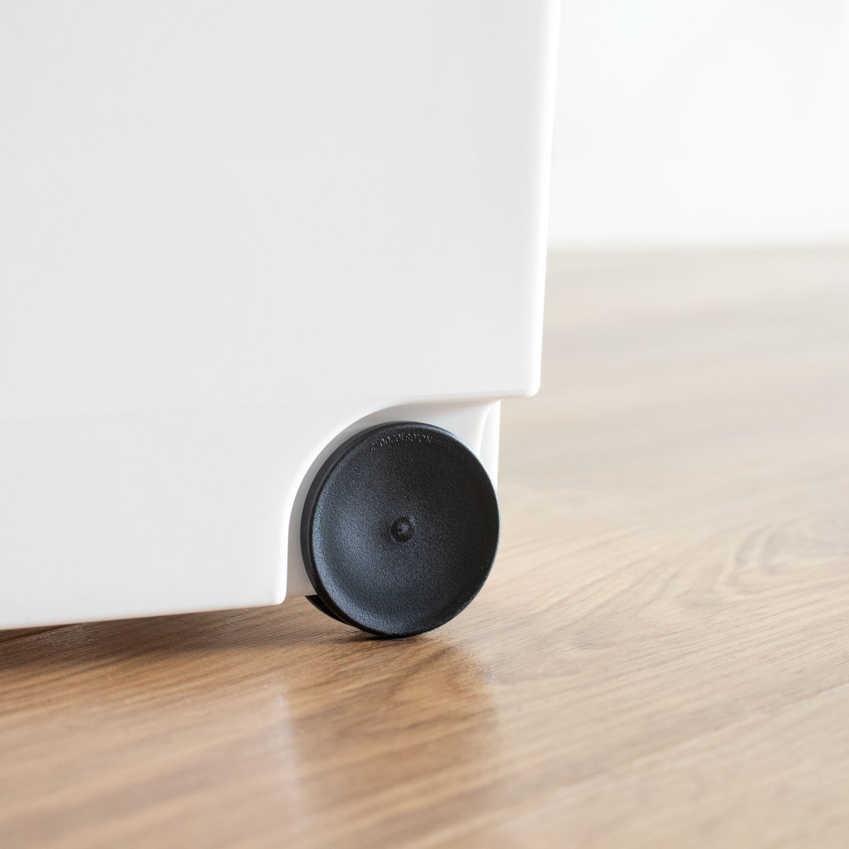 ゴミ箱 45L エバン プッシュペールホワイト プッシュ式 キャスター付き ( ごみ箱 45リットル ワンタッチ ふた付き 縦型 スリム キッチン シンプル EBAN 袋止め付き 袋が見えにくい ダストボックス )