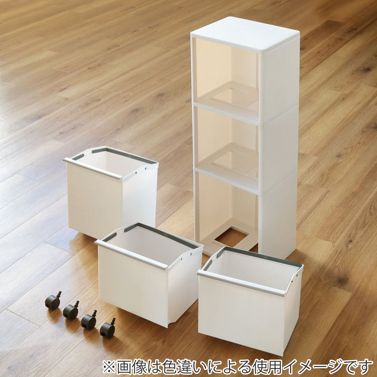 ゴミ箱 43L 3段 縦型 資源ゴミ 分別ワゴン ワイド ( ごみ箱 43リットル 3分別 フラップ ふた付き キッチン 幅33.5cm 隙間 収納棚 ストッカー ダストボックス 引き出し フラップ棚 分別ゴミ箱 キャスター付 シンプル おしゃれ 収納 ) 【ブラック】 ブラック