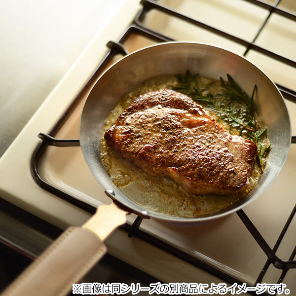 dショッピング |フライパン 20cm 銅製 錫メッキなし ガス火専用 日本製