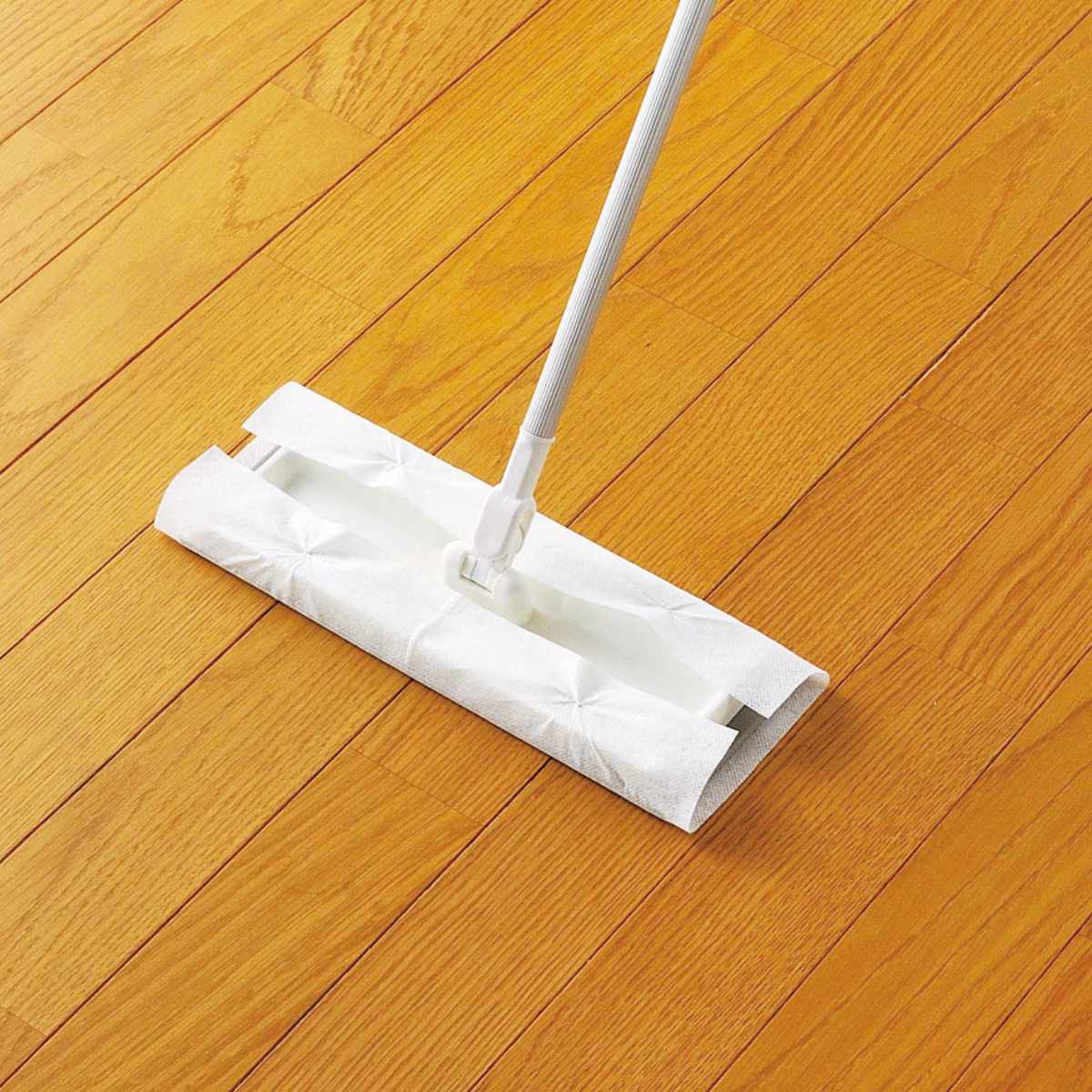 モコモワックスシート 10枚入 ワックスシート 床掃除 ( ワックス掛け 床掃除 フロアワイパー シート ツヤ出し フローリングワイパー 掃除用品 掃除グッズ )