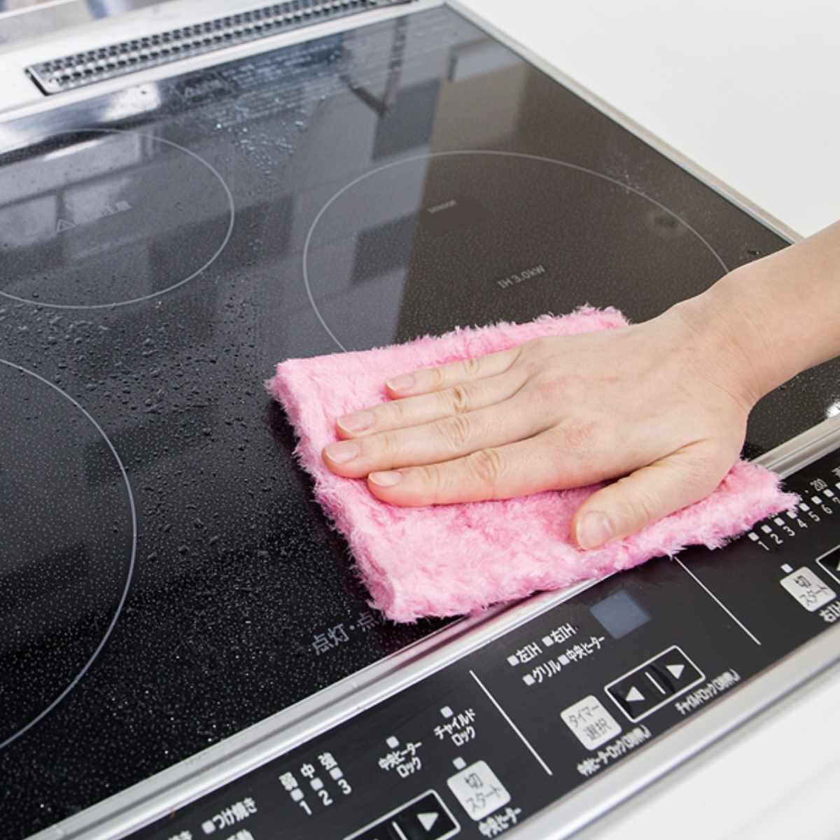 ふきん ふしぎクロス 2色組 キッチンクロス 吸水性 台所 台拭き ( ぞうきん 掃除 油汚れ 洗面台 吸水 無地 毛足が長い レーヨン繊維 掃除用品 掃除グッズ 掃除用クロス 日本製 )