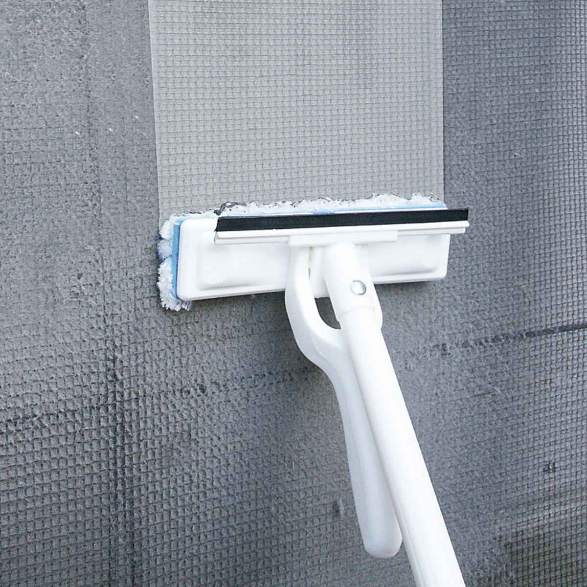 窓 網戸 ワイパー 掃除 楽絞りワイパー ヘッドのみ WD320 水だけで洗える ( 窓掃除 網戸掃除 水切りワイパー お掃除ワイパー 絞れる 簡単 年末掃除 大掃除 掃除用品 便利グッズ )