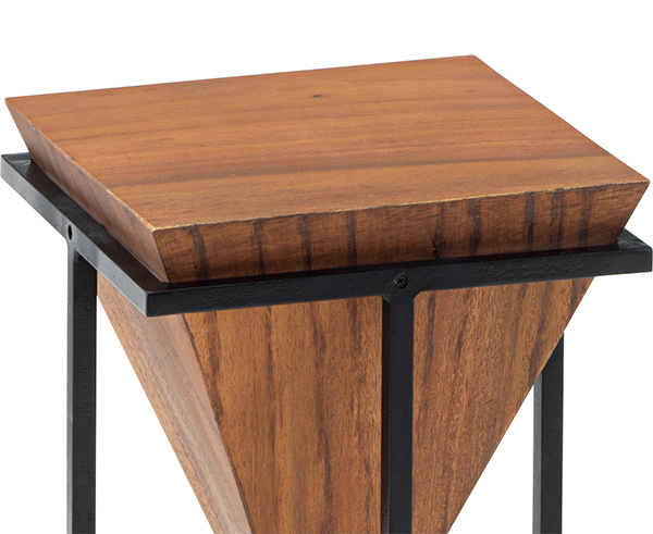 秋冬のインテリア特集モンキーポッド サイド テーブル B ソファ ナイト  ベッドサイド 木製 机