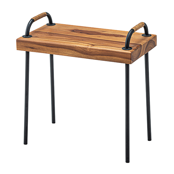 dショッピング |サイドテーブル 幅25cm テーブル 木製 天然木 モンキー ...